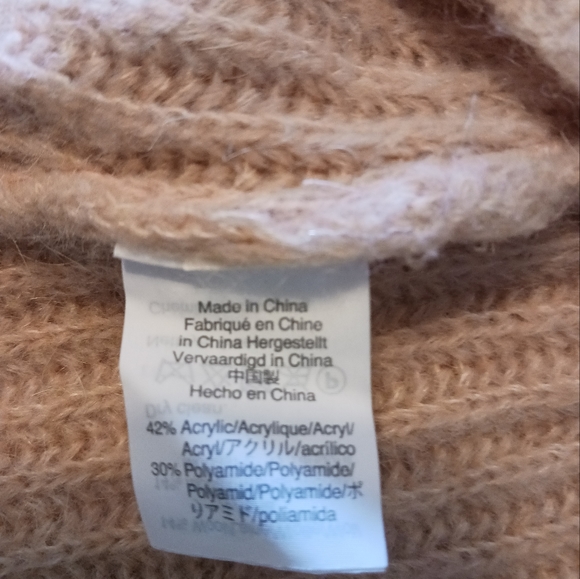 J Crew Point Sur Tan Cowl Neck Sweater - Picture 3 of 6